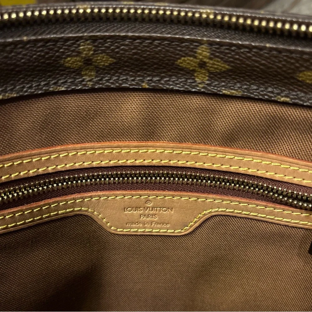 Authentic Louis Vuitton Cabas Piano Shoulder Bag Monogram Canvas + COA Included - Picture 8 of 16